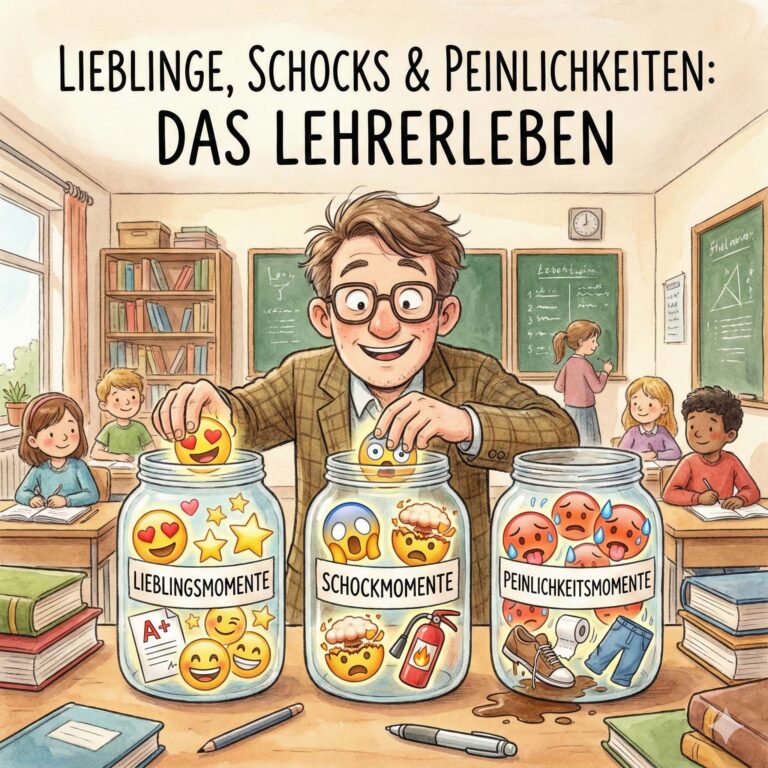 Mehr über den Artikel erfahren Lieblings-, Schock- und Peinlichkeitsmomente im Lehrerleben